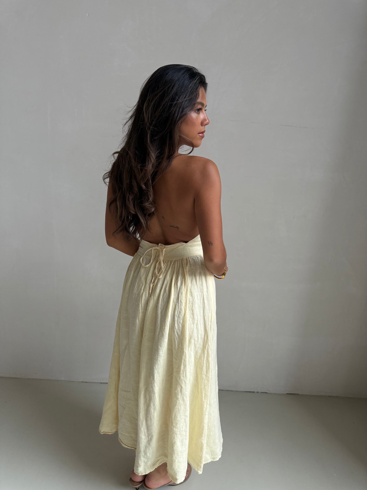 Jurk yellow