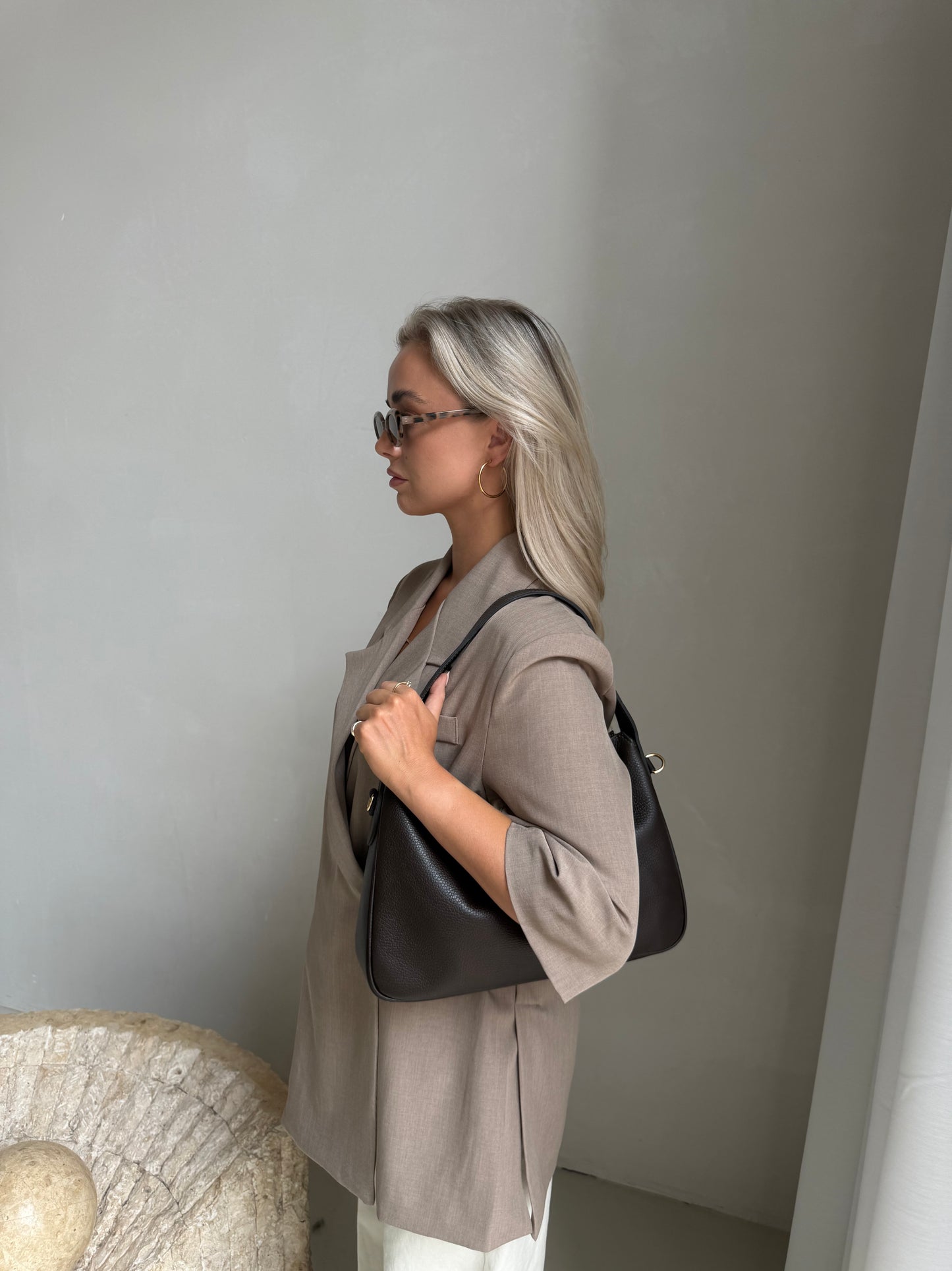 Tas donkerbruin