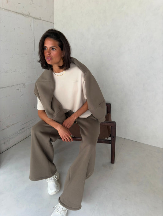 Noeloe t-shirt beige