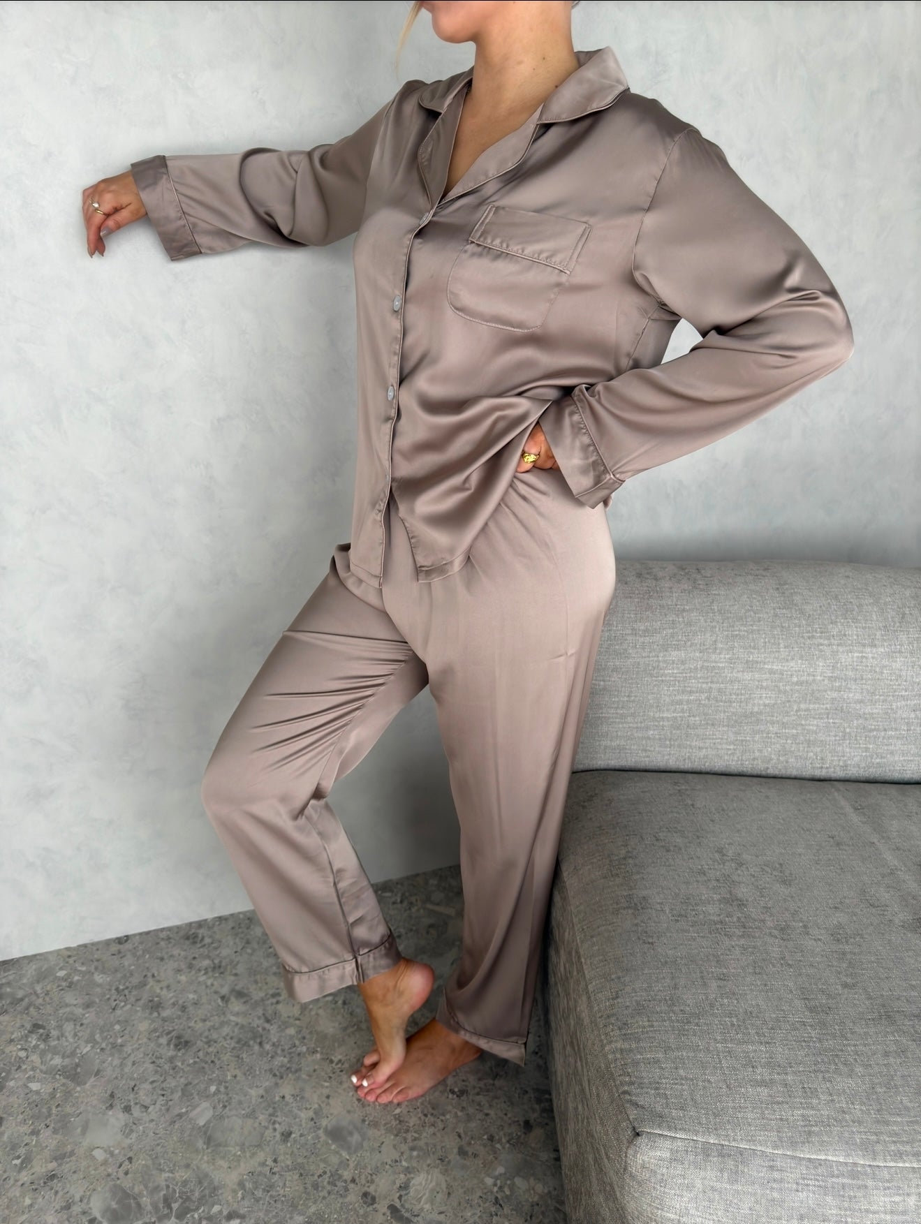 Pyjama lang taupe