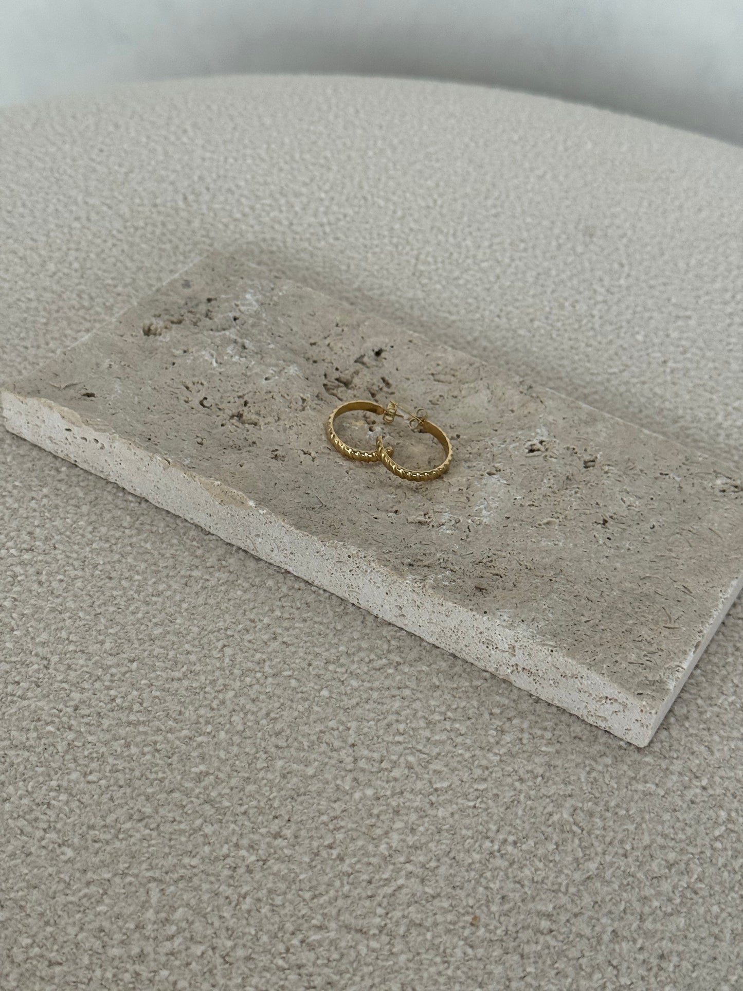 Oorbel ring middel