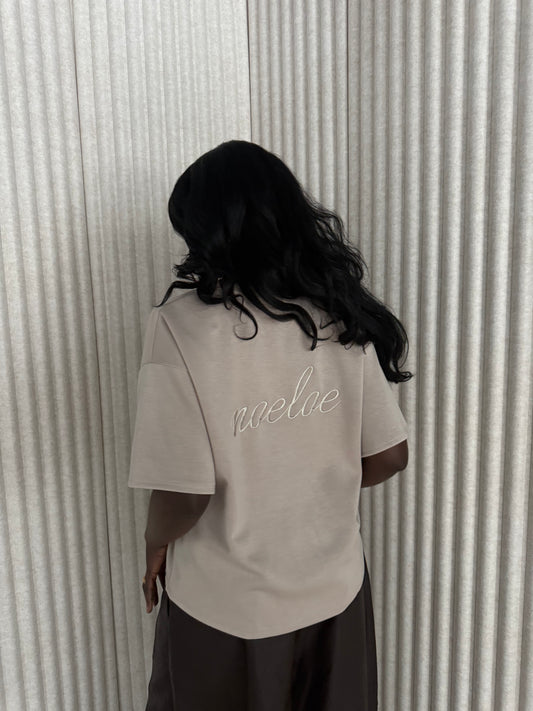 noeloe shirt oversized crème