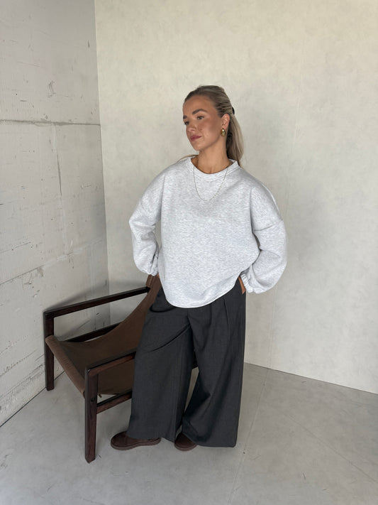 Trui Noeloe comfy grijs