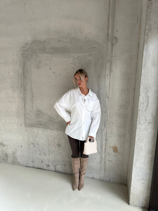 Blouse wit met knoopjes