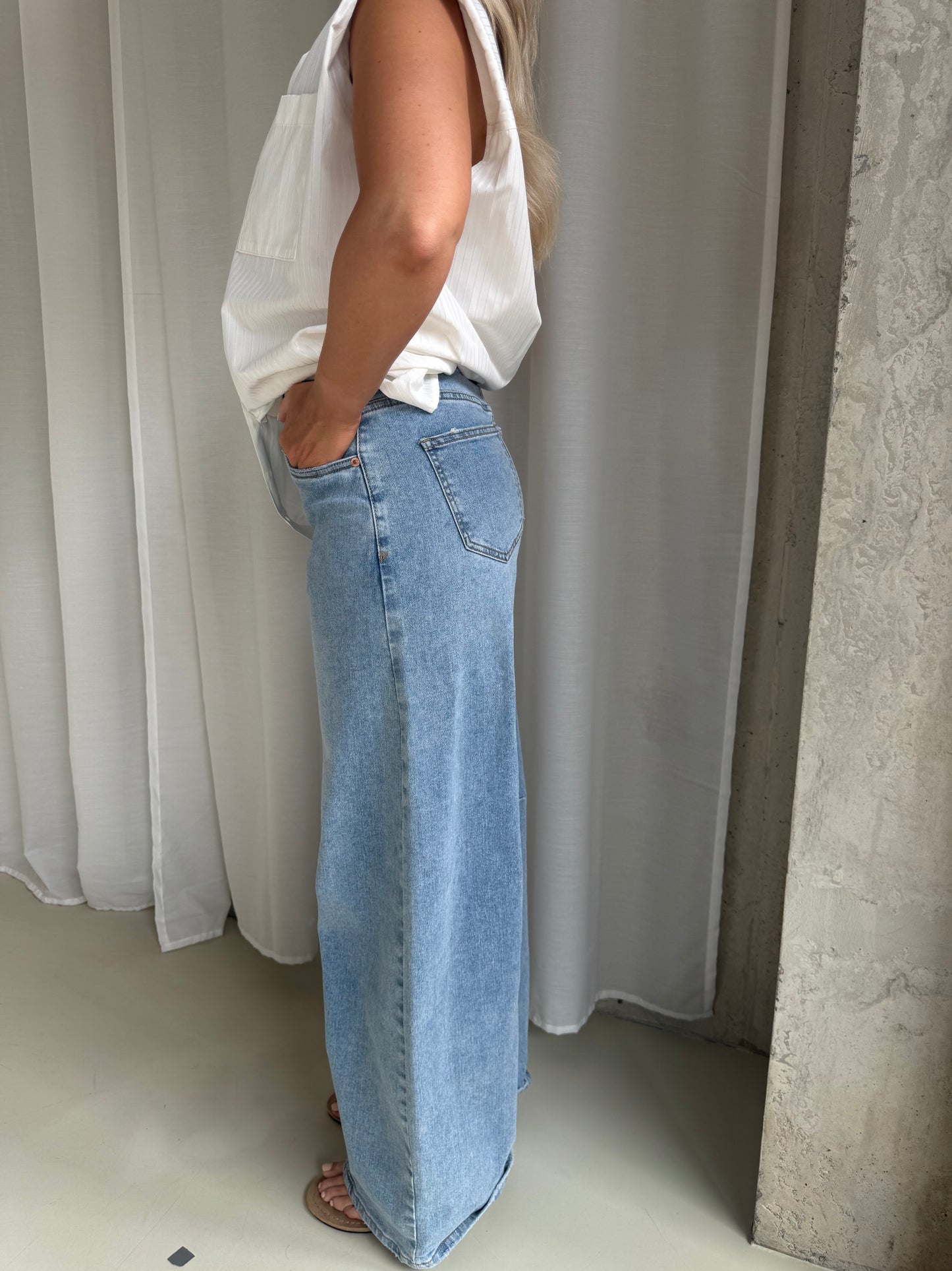 Jeans ballon blue