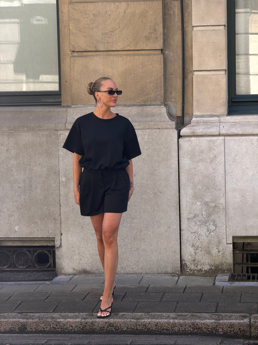 Zwarte jogging set