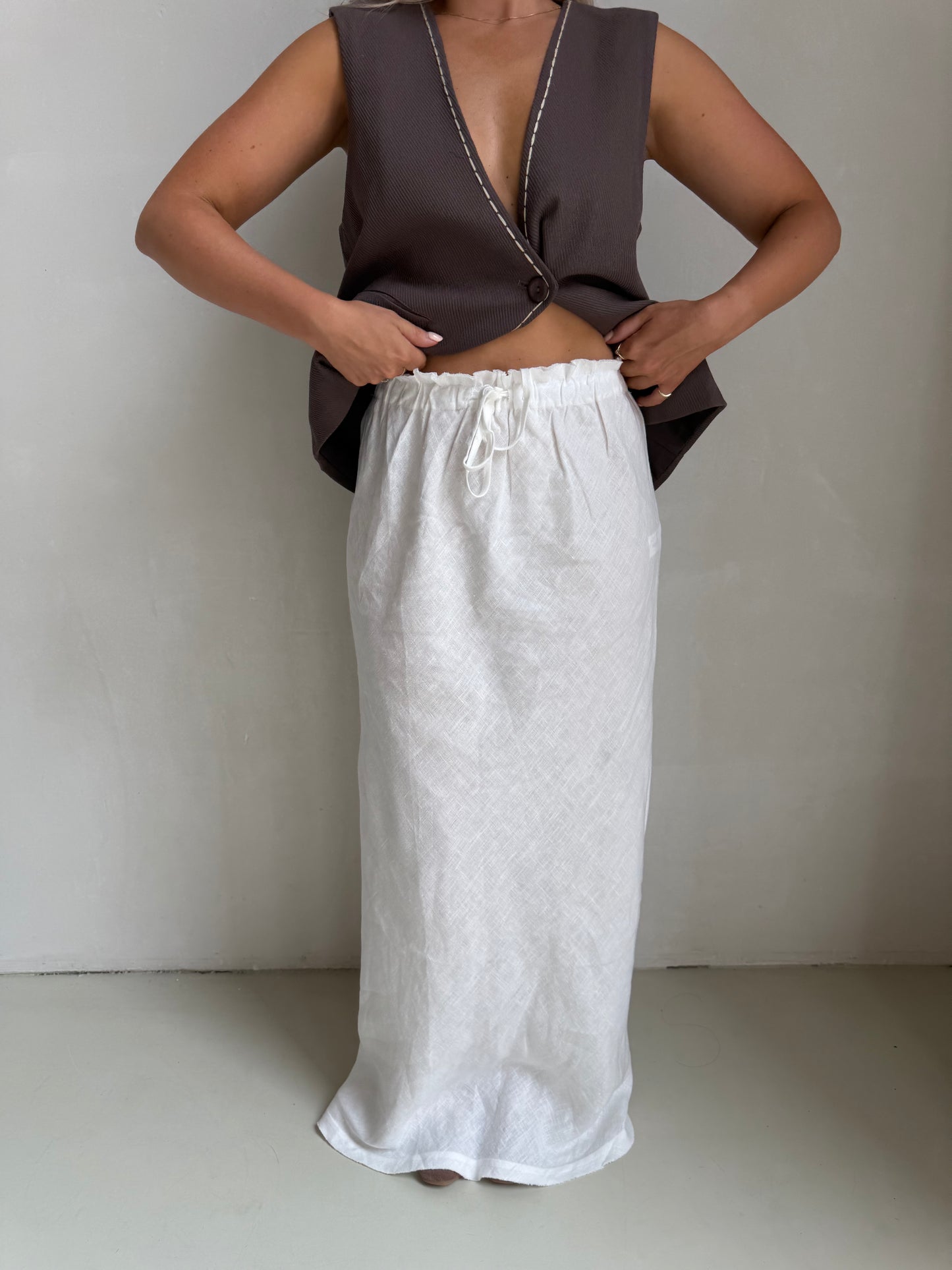 Rok long wit