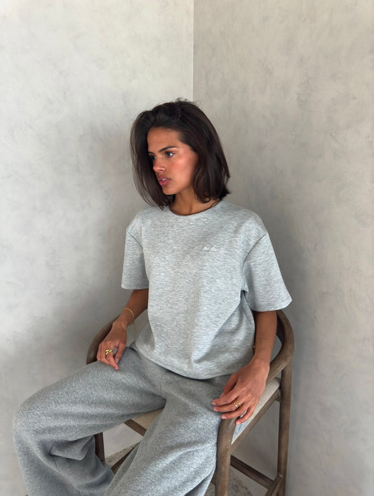 Noeloe t-shirt light grey