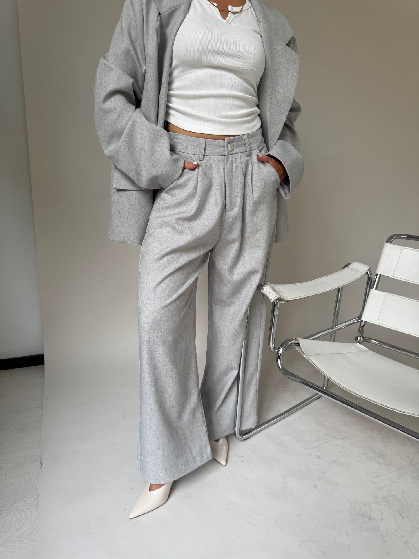 Pantalon grijs
