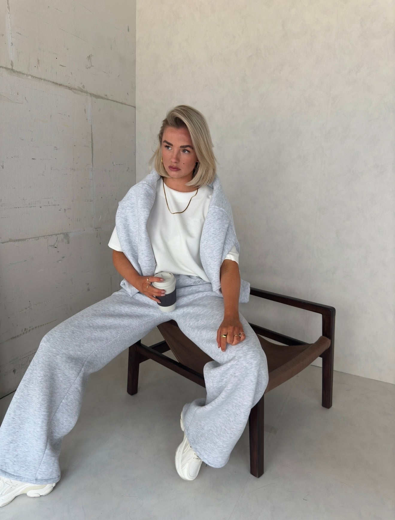 Noeloe t-shirt white