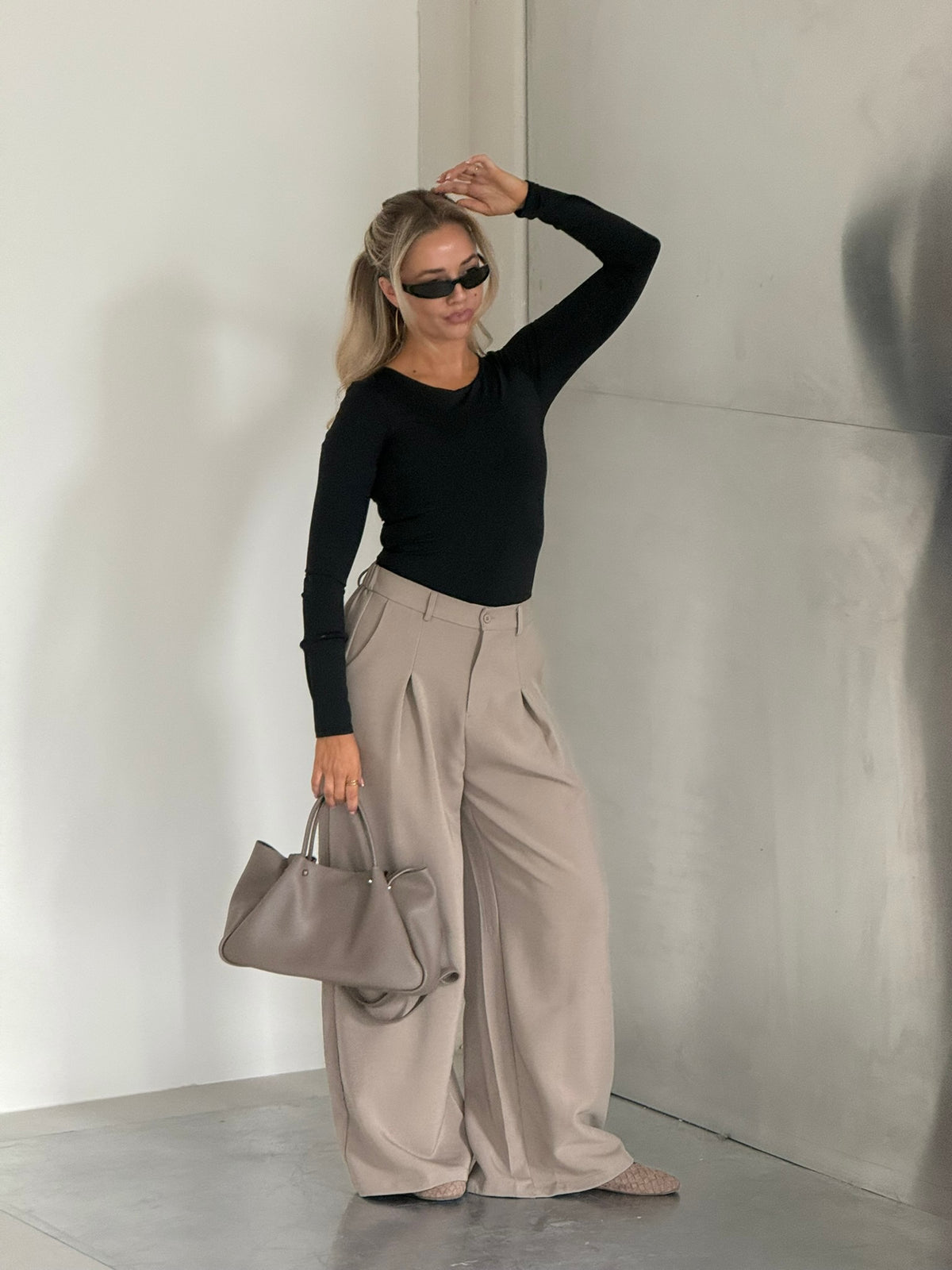 Longsleeve body zwart