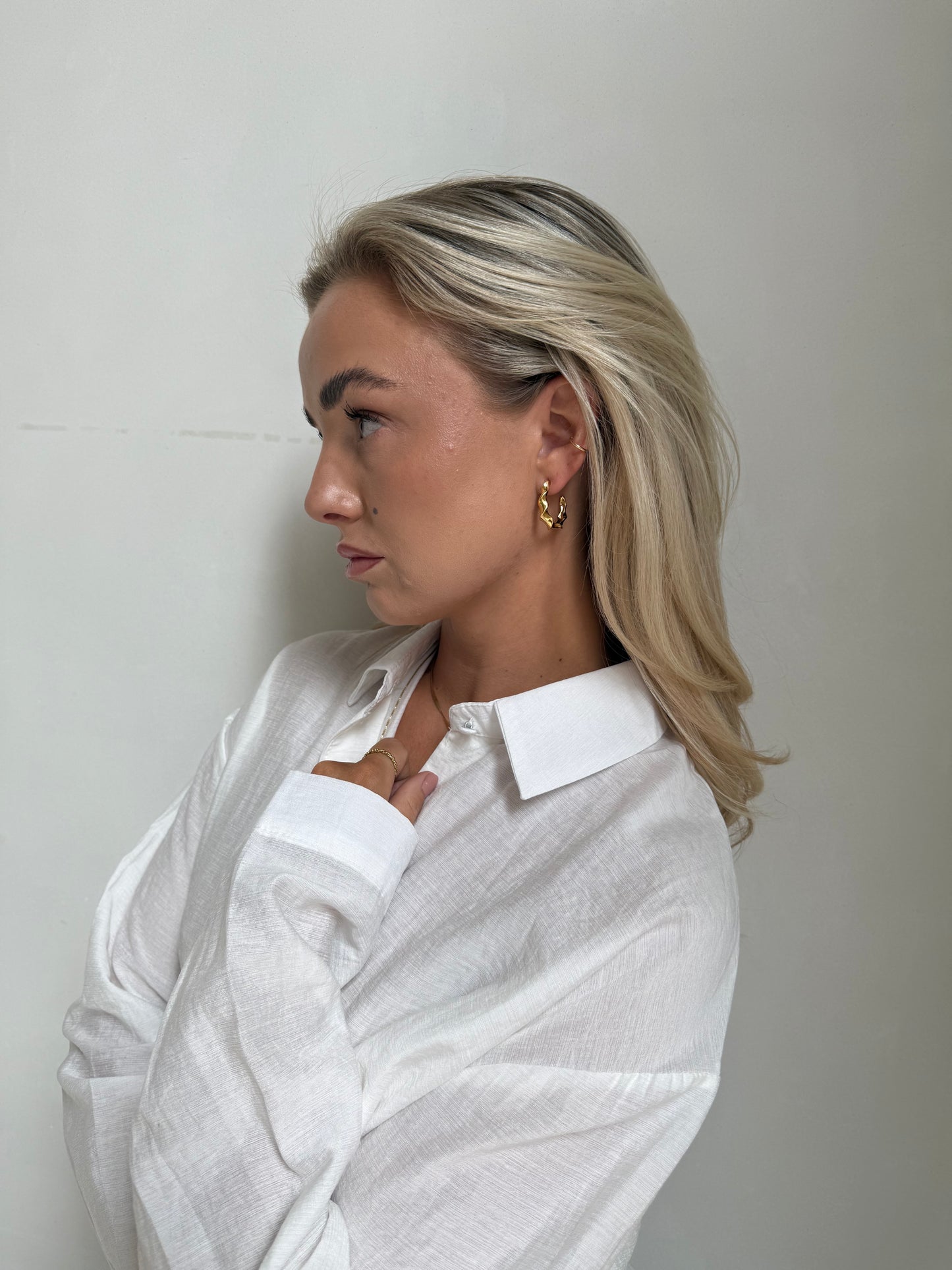 Oorbel ring medium