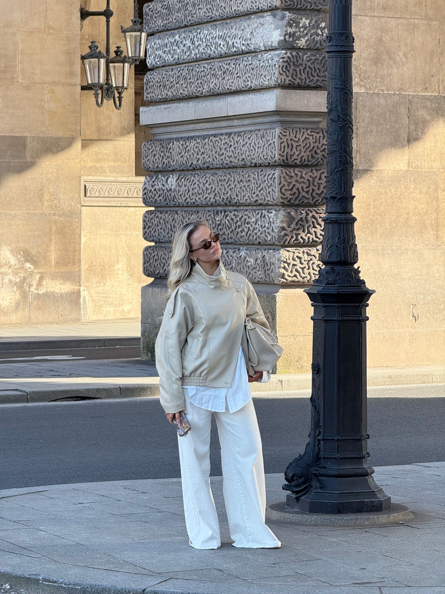 Jack beige hoge hals