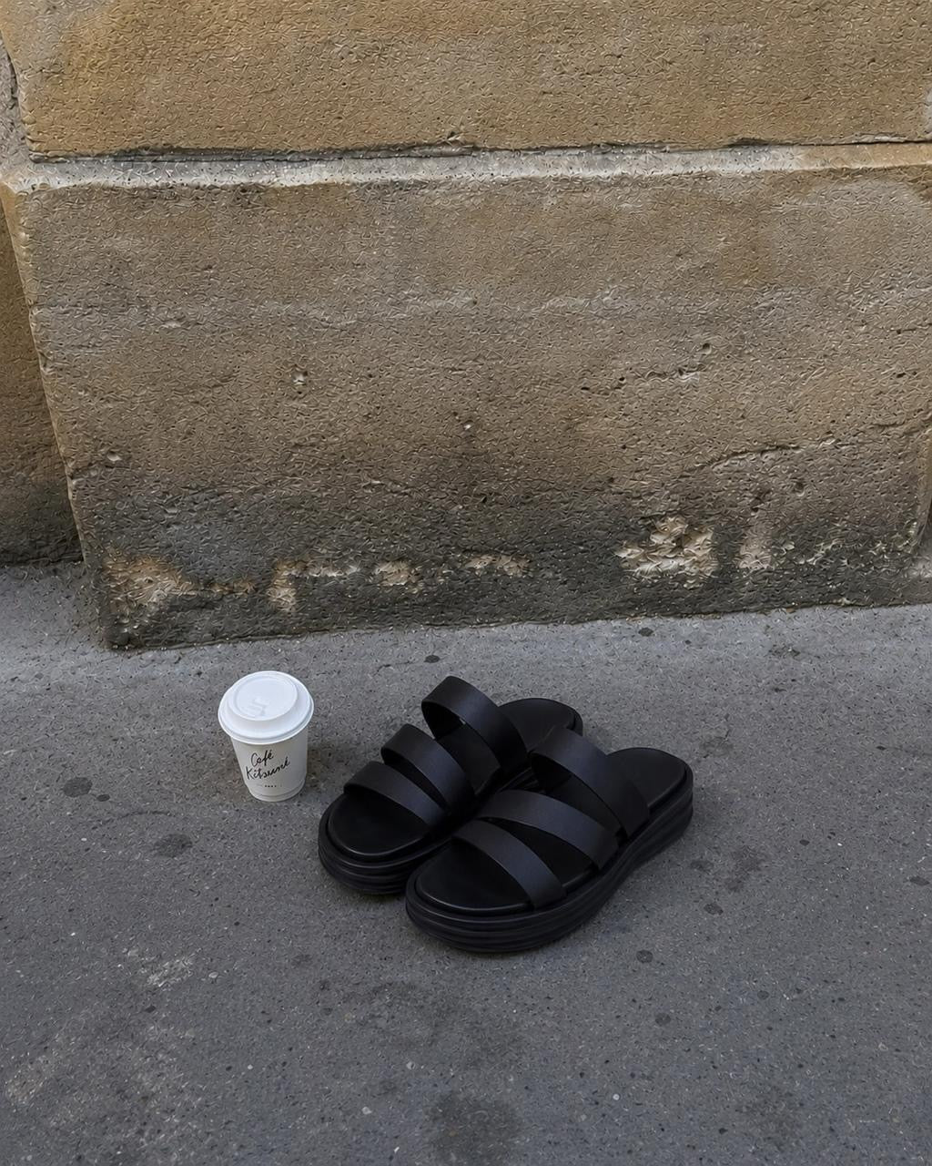 Sandalen zwart