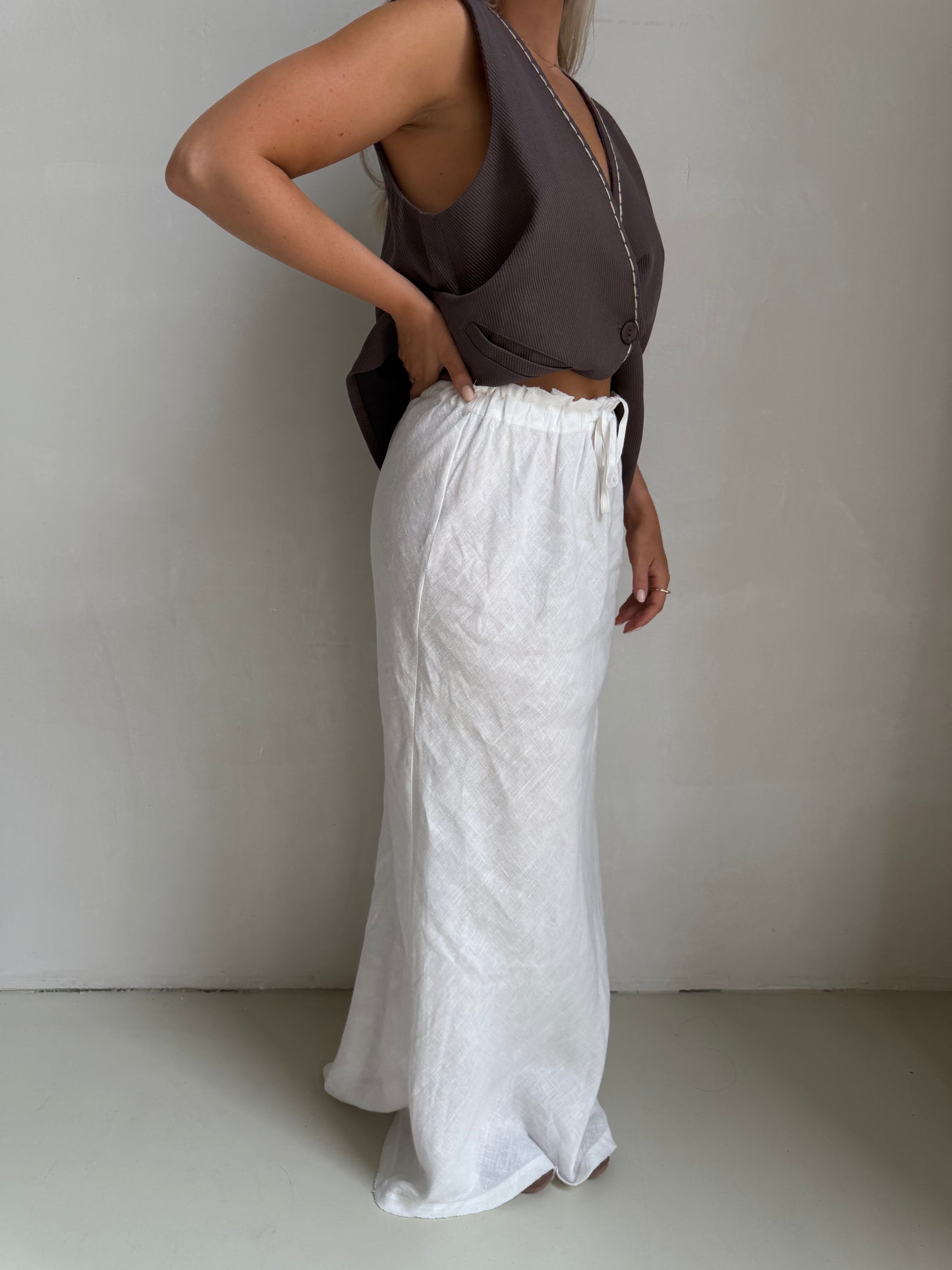 Rok long wit