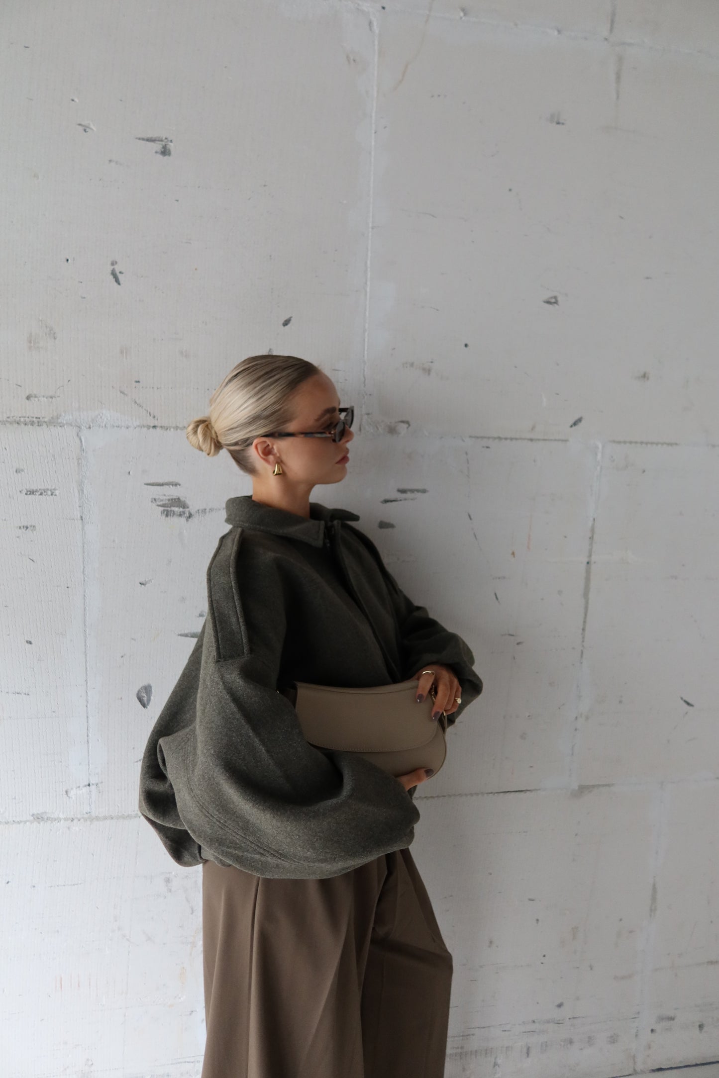 Bomber green/grey