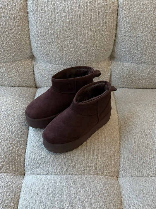 Boots bruin dikke zool - 36 t/m 39