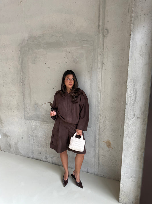 Jacket suède