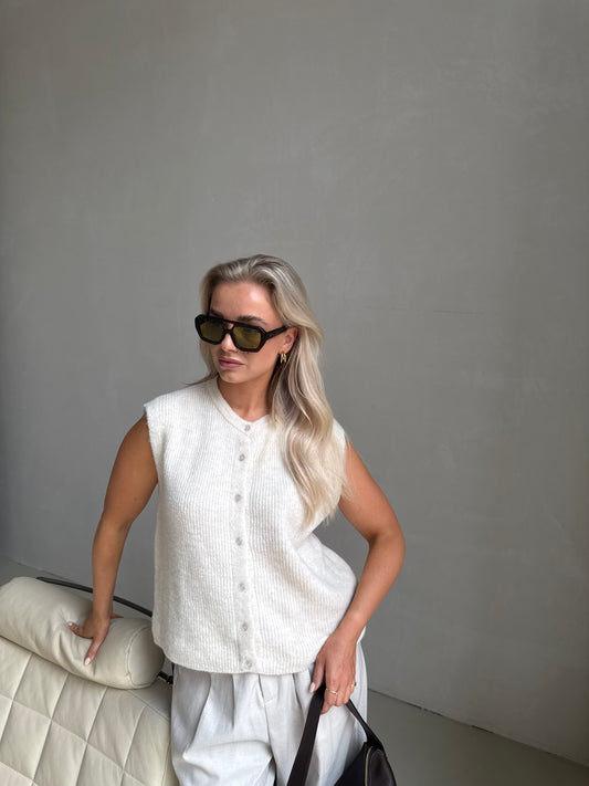 Gilet crème