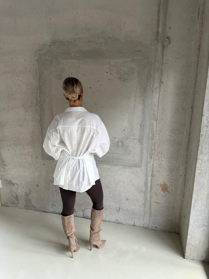 Blouse wit met knoopjes