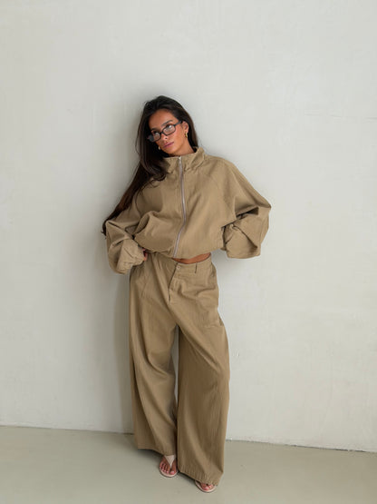 Broek camel