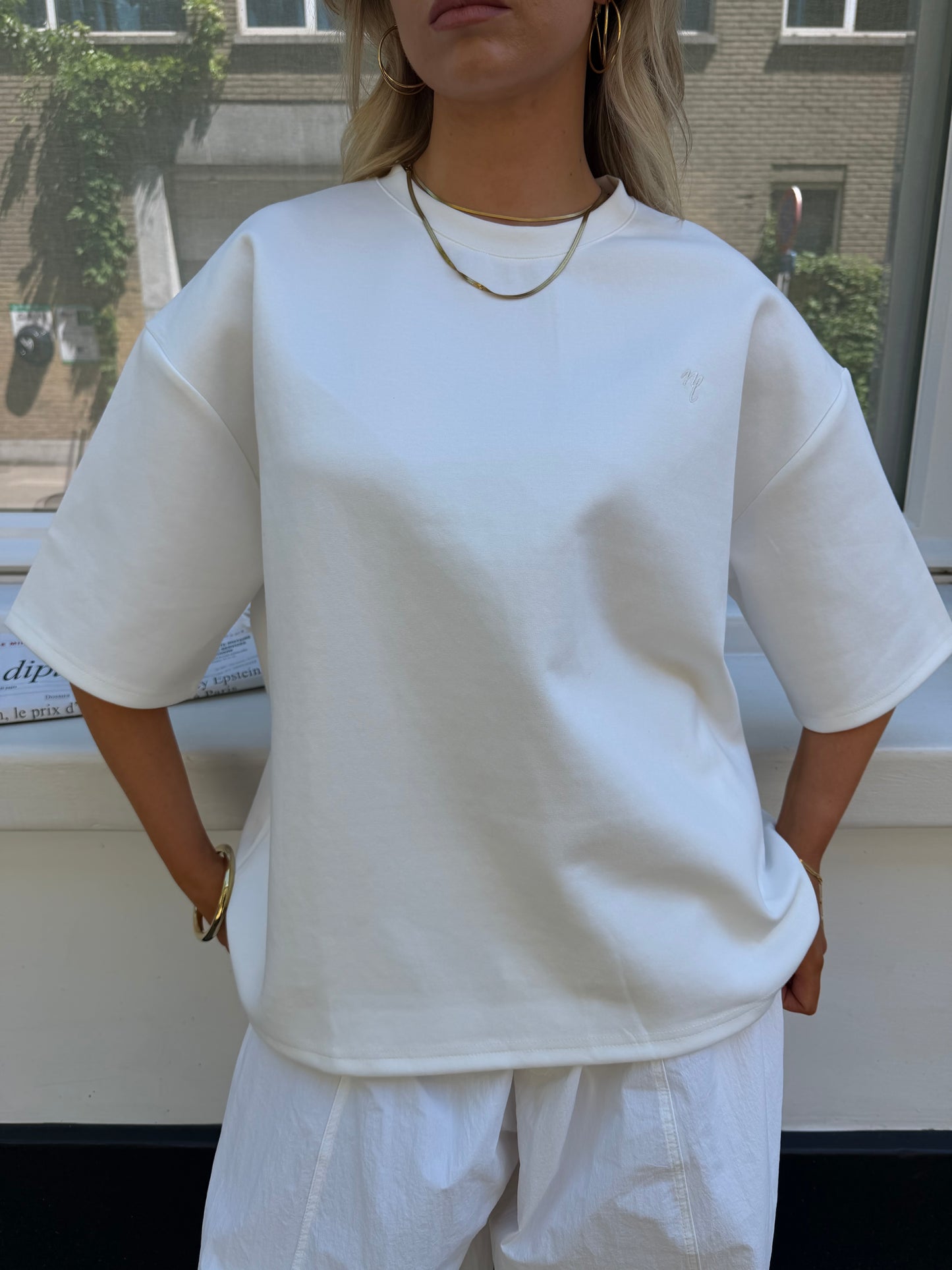 Noeloe shirt wit