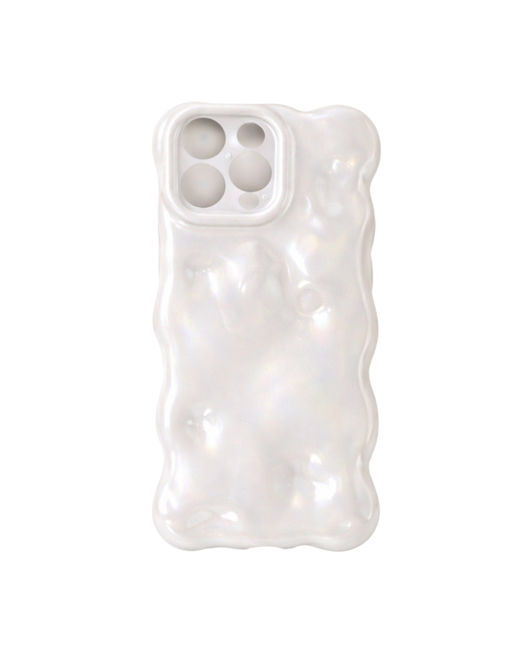 Hoesje bubbel parelmoer