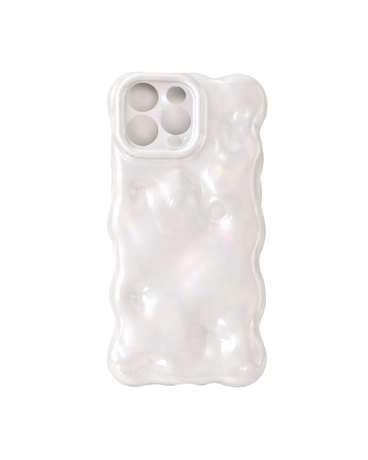 Hoesje bubbel parelmoer