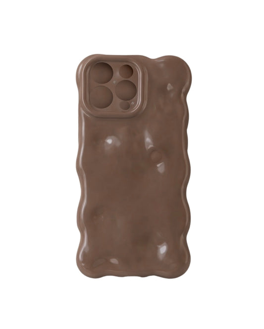 Hoesje bubbel taupe