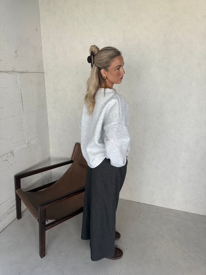 Trui Noeloe comfy grijs