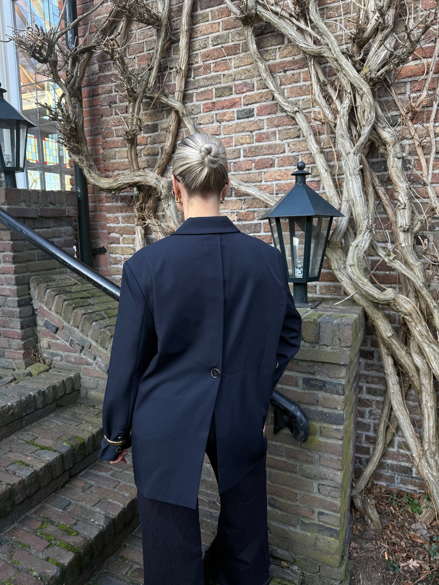 Colbert donker blauw