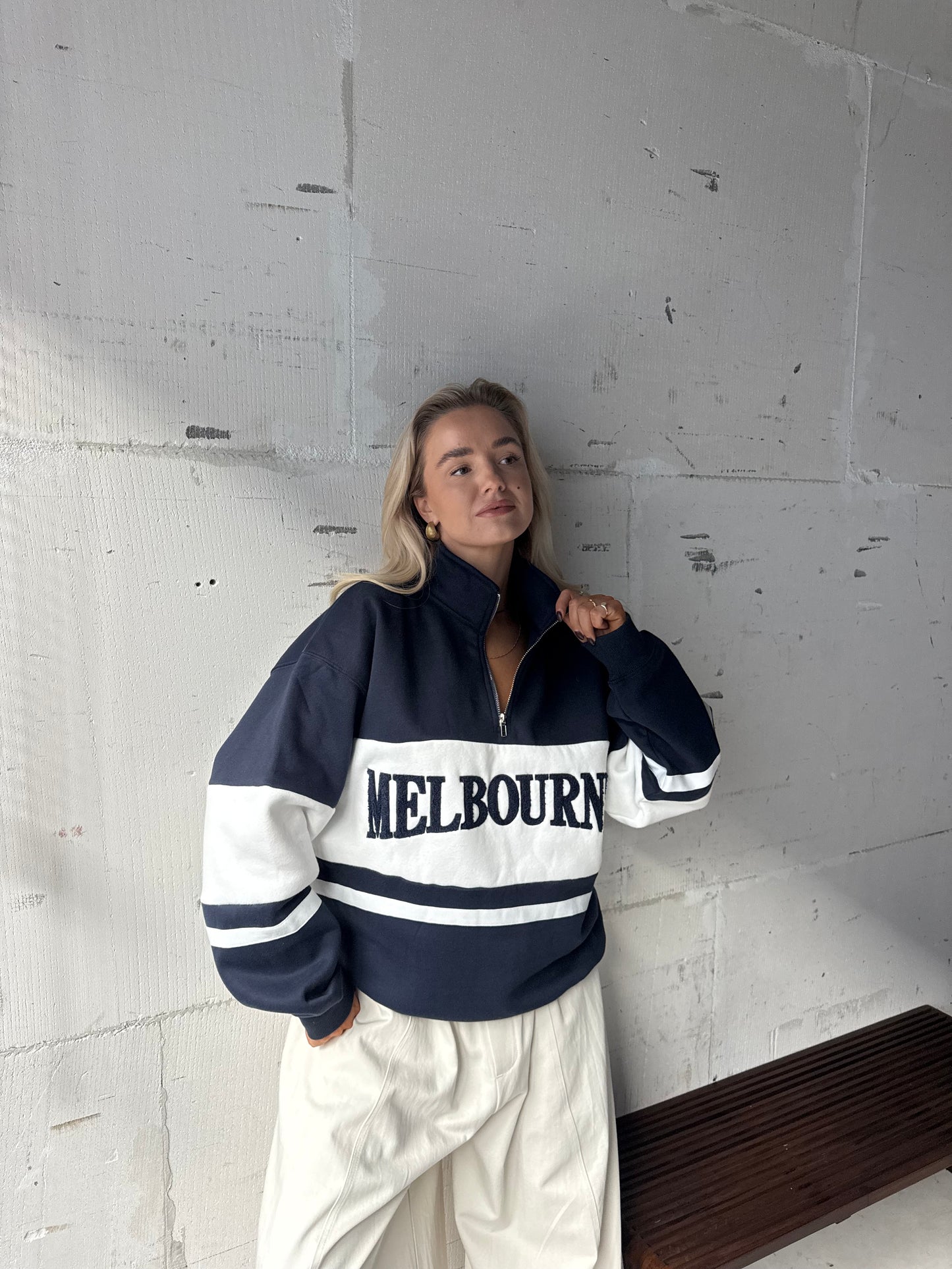 Trui blauw melbourne