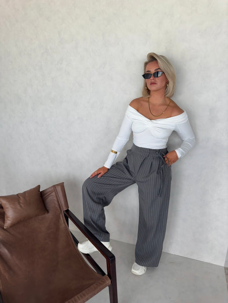 Pantalon donkergrijs