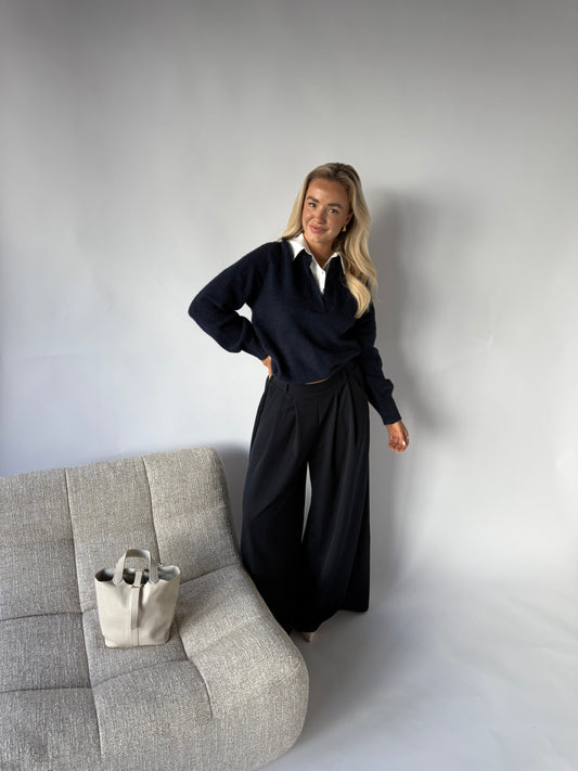 Pantalon donkerblauw