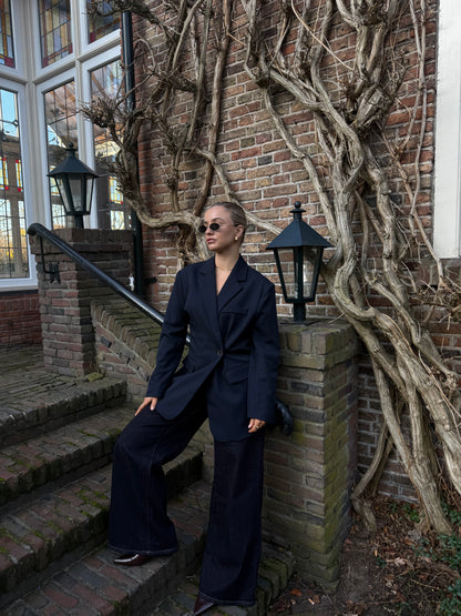 Colbert donker blauw