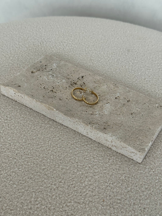 Oorbel ring middel