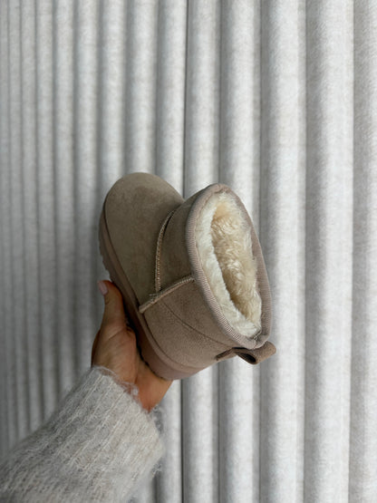 Boots beige dikke zool - 31 t/m 36
