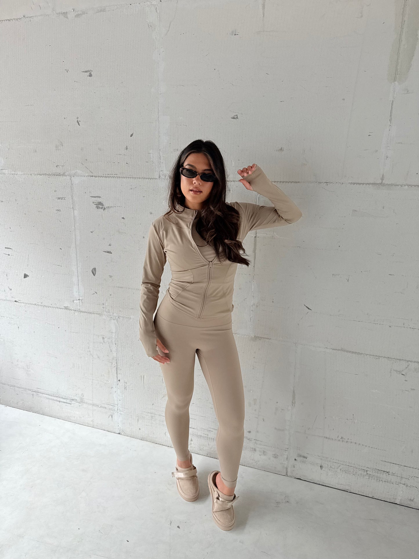 Sport set camel