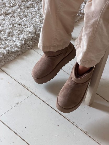 Boots taupe dikke zool - 24 t/m 30