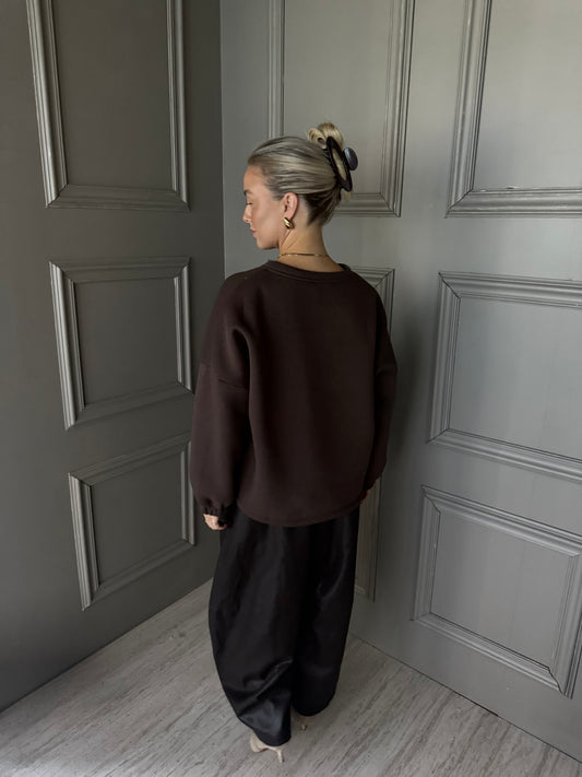 Trui Noeloe comfy bruin