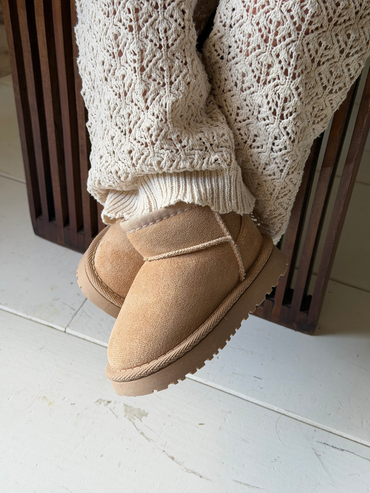 Boots beige dunne zool - 21 t/m 24