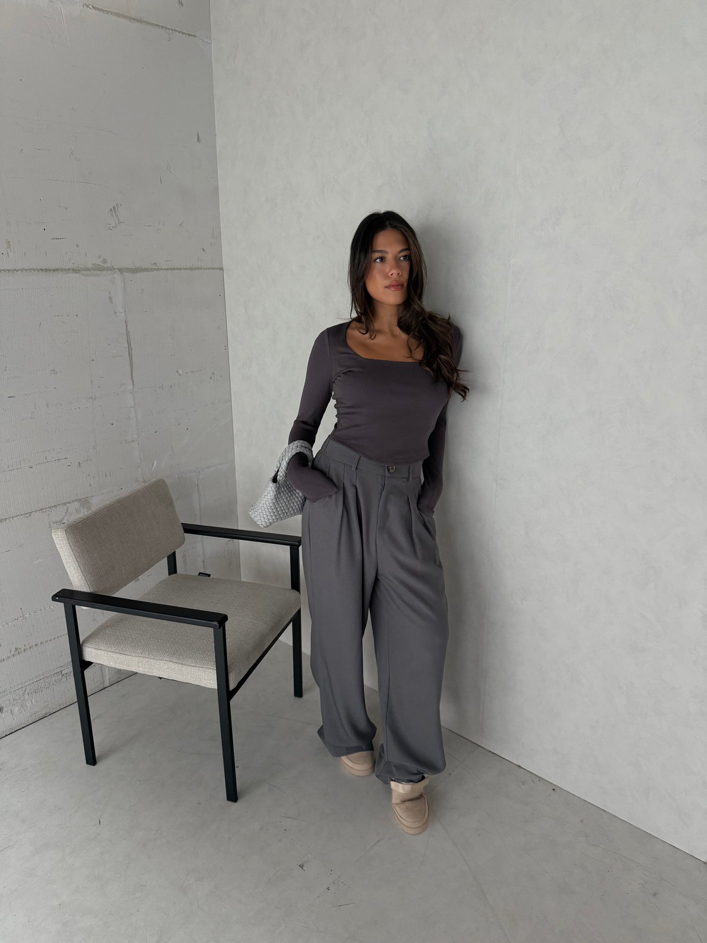 Pantalon grijs