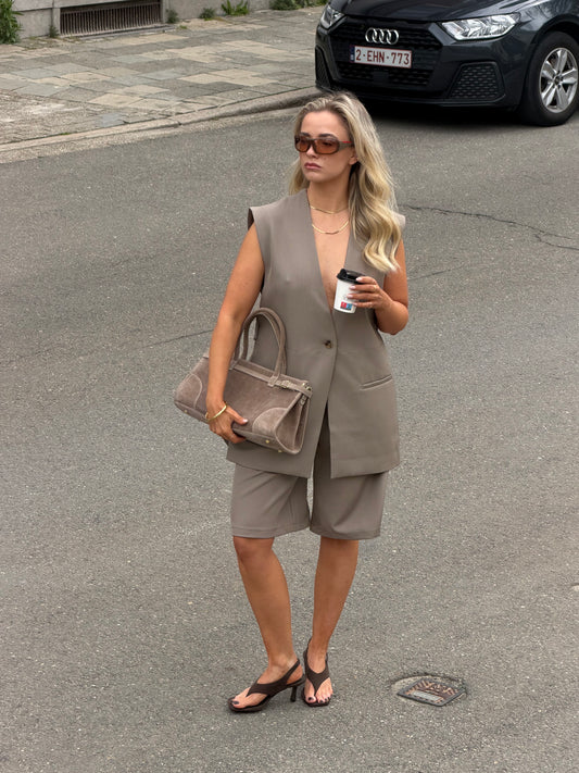 Gilet taupe