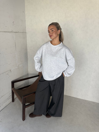 Trui Noeloe comfy grijs