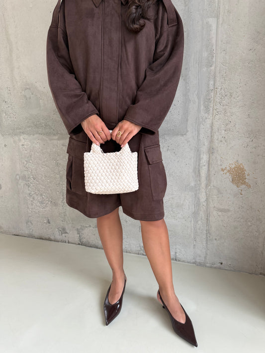 Tas crème en grey