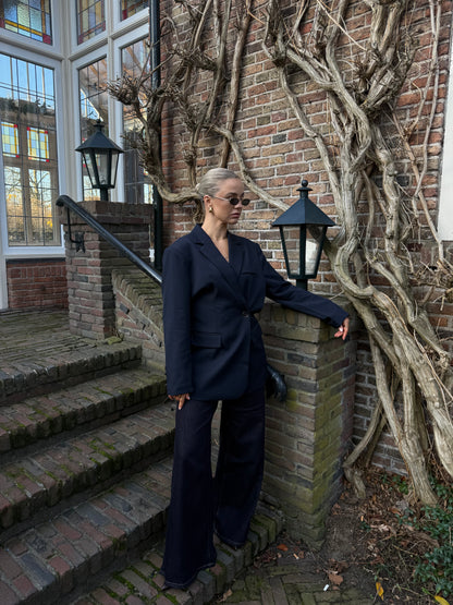 Colbert donker blauw