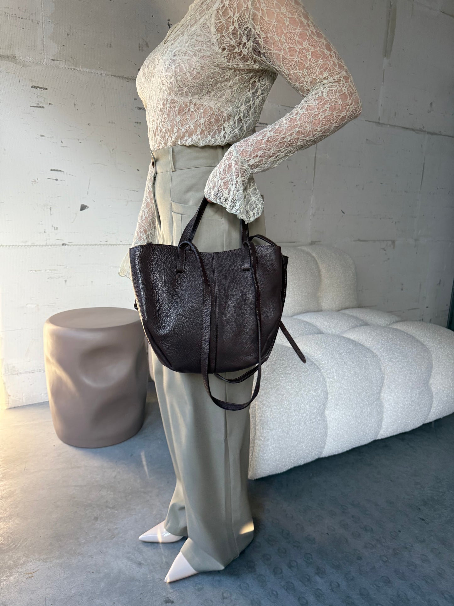 Khaki trousers