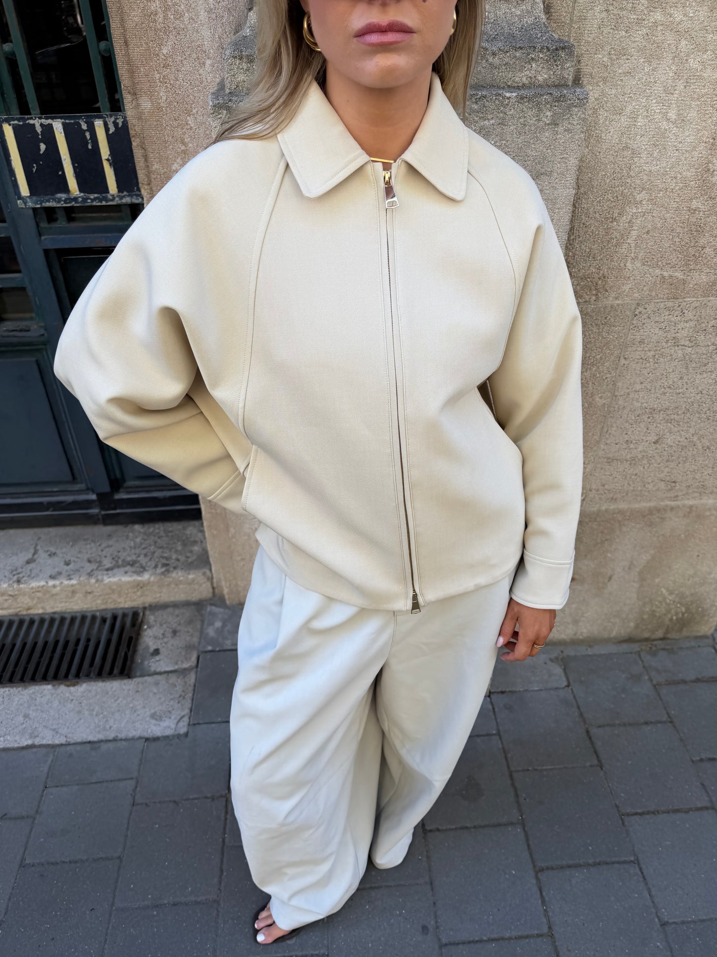 Luxe beige jasje