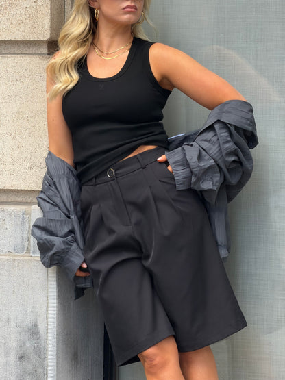 Noeloe tanktop zwart