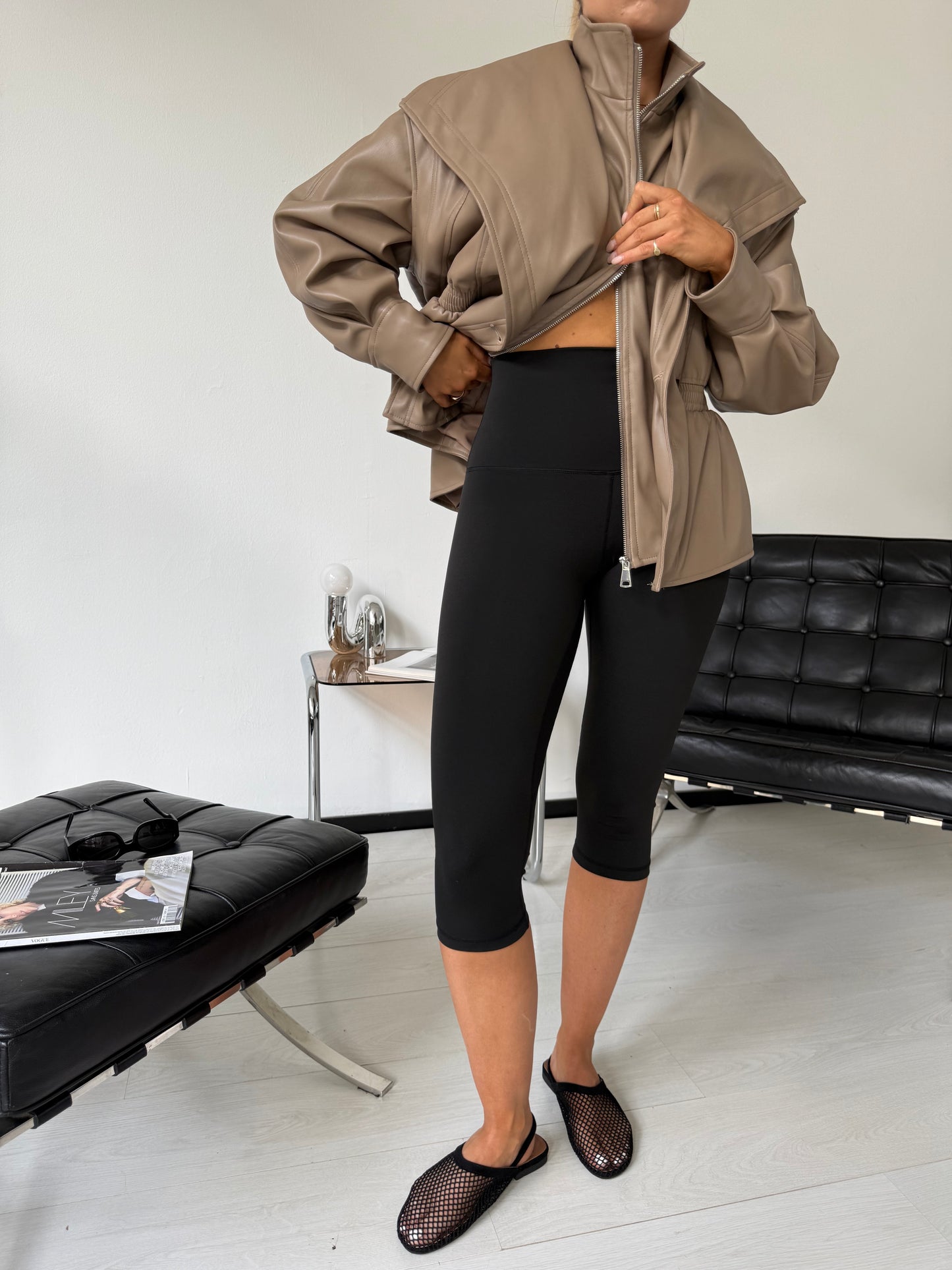 Capri legging zwart